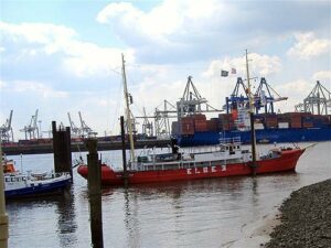 Feuerschiff „Elbe 3“ im Museumshafen Ovelgoenne