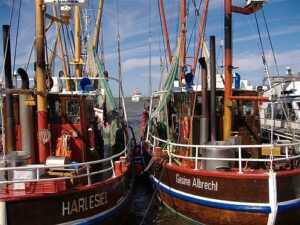 Fischkutter in Harlesiel – Ostfriesland Bilder