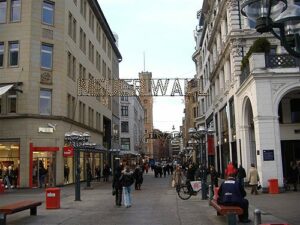 Weihnachtsbeleuchtung – Neuer Wall – Hamburg