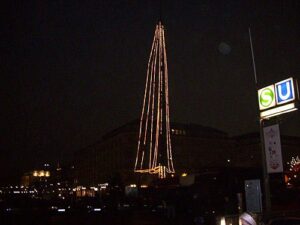 Weihnachten Hamburg – Weihnachtsbaum – Rathausmarkt