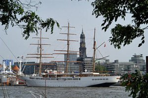 Segelyacht SEA CLOUD II in Hamburg