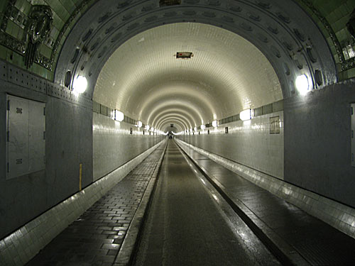 Alter Elbtunnel in Hamburg